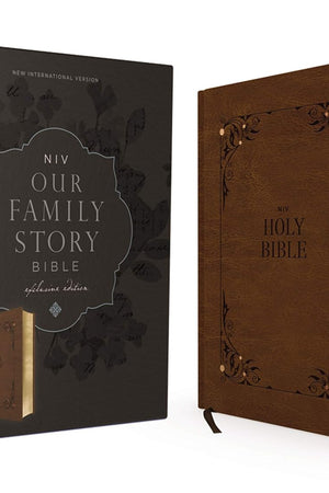 NIV Family Bible, Brown, Comfort Print