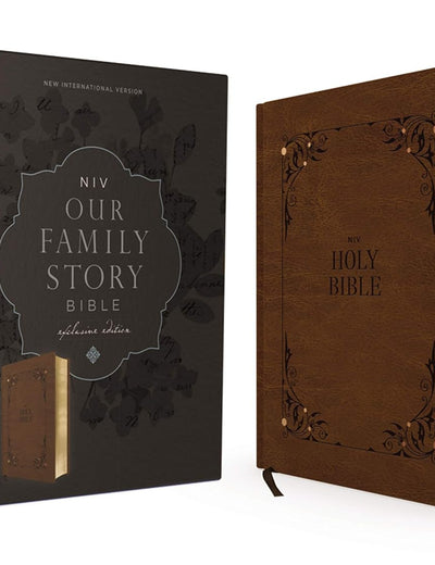 NIV Family Bible, Brown, Comfort Print