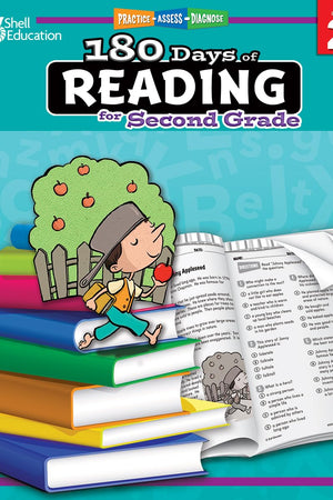 180 Days of Reading: Grade 2 - Daily Reading Workbook for Classroom and Home, Reading Comprehension and Phonics Practice, School Level Activities Created by Teachers to Master Challenging Concepts