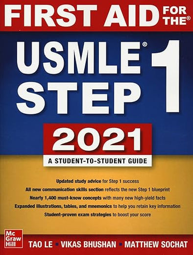 First Aid for the USMLE Step 1 2021, Thirty First Edition