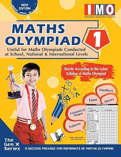 International Maths Olympiad - Class 1 (With OMR Sheets)