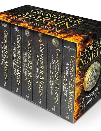 A Song of Ice and Fire (7 Volumes), Book Cover May Vary