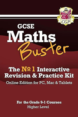 MathsBuster: GCSE Maths Interactive Revision (Grade 9-1 Course) Higher - Online Edition (CGP GCSE Maths 9-1 Revision)