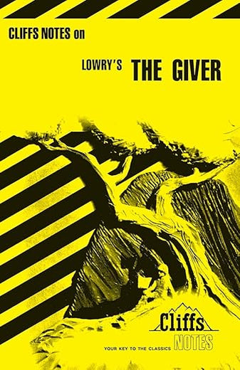 CliffsNotes on Lowry's The Giver (CliffsNotes on Literature)