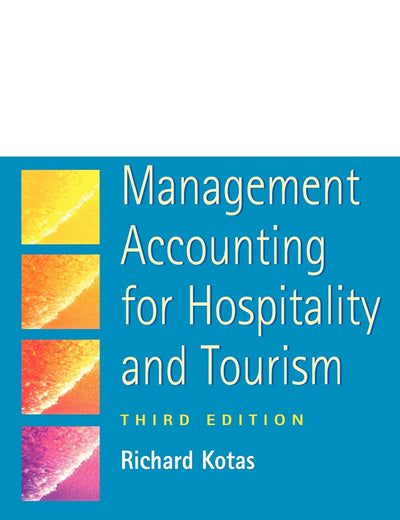 Management Accounting for Hospitality and Tourism