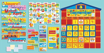 All-in-One Schoolhouse Calendar: School House Calendar