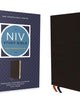 NIV Study Bible, Fully Revised Edition (Study Deeply. Believe Wholeheartedly.), Bonded Leather, Black, Red Letter, Thumb Indexed, Comfort Print