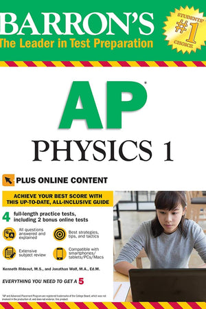 AP Physics 1 with Online Tests (Barron's AP Physics 1 and 2)