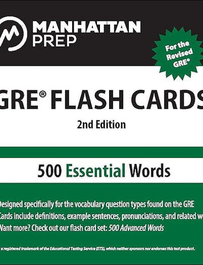 Manhattan Prep GRE: 500 Essential Words