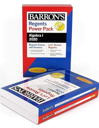 Regents Algebra I Power Pack 2020 (Barron's Regents NY)