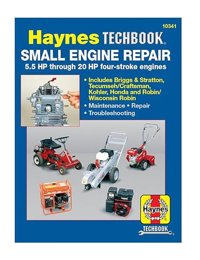 Small Engine Repair for 5.5HP thru 20HP Haynes TECHBOOK