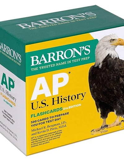 AP U.S. History Flashcards, Sixth Edition: Up-to-Date Review (Barron's AP Prep)