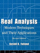 Real Analysis: Modern Techniques and Their Applications (Pure and Applied Mathematics: A Wiley Series of Texts, Monographs and Tracts)