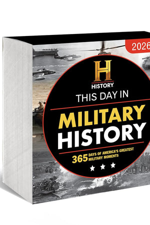 2026 History Channel This Day in Military History Boxed Calendar: 365 Days of America's Greatest Military Moments (Moments in HISTORY™ Calendars)