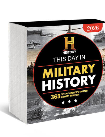 2026 History Channel This Day in Military History Boxed Calendar: 365 Days of America's Greatest Military Moments (Moments in HISTORY™ Calendars)