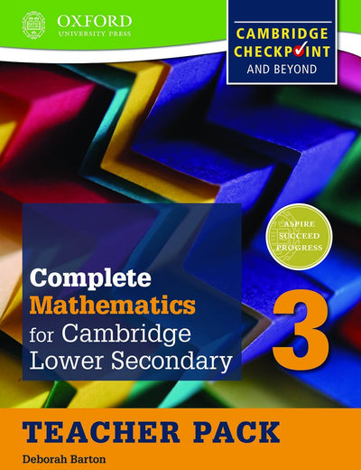 Complete Mathematics for Cambridge Secondary 1 Teacher Pack 3: For Cambridge Checkpoint and beyond