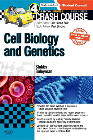 Crash Course Cell Biology and Genetics Updated Print + eBook edition