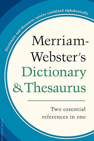 Merriam-Webster's Dictionary and Thesaurus, Mass-Market Paperback