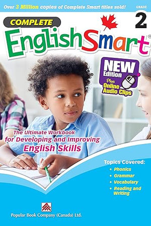 Complete EnglishSmart (New Edition) Grade 2: Canadian Curriculum English Workbook