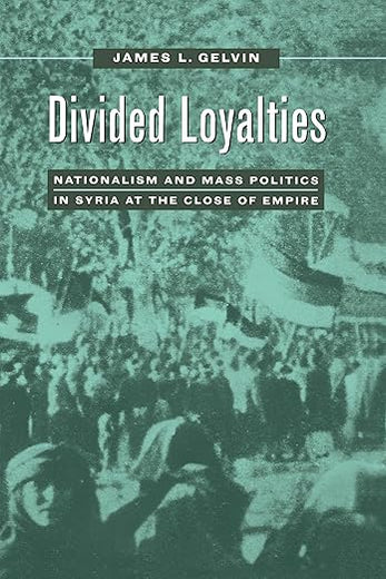 Divided Loyalties: Nationalism and Mass Politics in Syria at the Close of Empire
