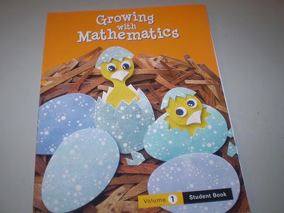 Growing with Math, Grade 1, Student Book 1