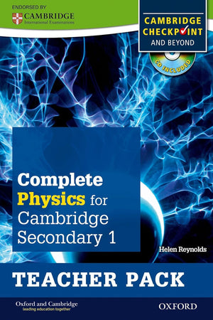 Complete Physics for Cambridge Secondary 1 Teacher Pack: For Cambridge Checkpoint and beyond