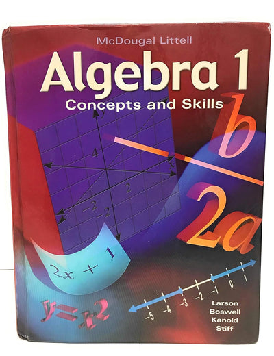 McDougal Littell Algebra 1: Concepts and Skills (Algebra 1: Concepts & Skills)