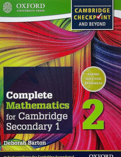 Complete Mathematics for Cambridge Secondary 1 Student Book 2: For Cambridge Checkpoint and beyond