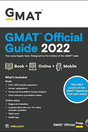 GMAT Official Guide 2022: Book + Online Question Bank