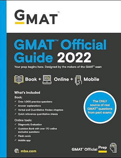 GMAT Official Guide 2022: Book + Online Question Bank