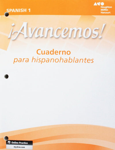 Cuaderno para hispanohablantes (Student) Level 1 (¡Avancemos!) (Spanish Edition)