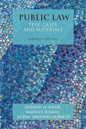 Public Law: Text, Cases, and Materials