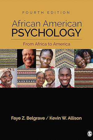 African American Psychology: From Africa to America