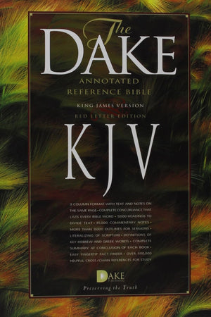 Dake Annotated Reference Bible-KJV