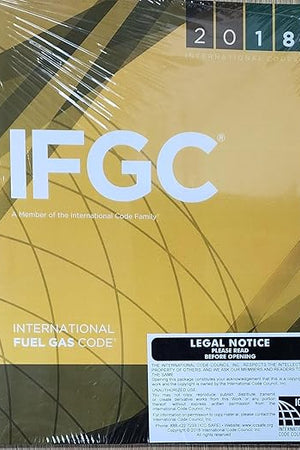 2018 International Fuel Gas Code (International Code Council Series)