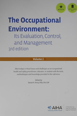 Occupational Environment Its Evaluation, Control and Management