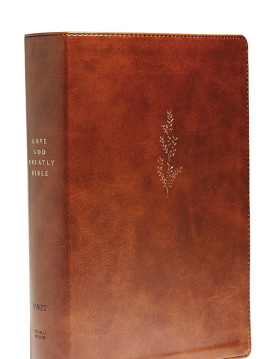 Young Women Love God Greatly Bible: A SOAP Method Study Bible (NET, Brown Leathersoft, Comfort Print)