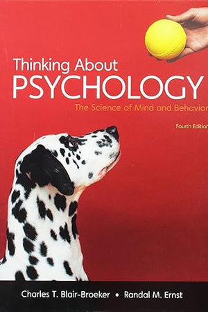 Thinking About Psychology, High School Version