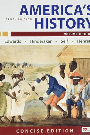 America's History: Concise Edition, Volume 1