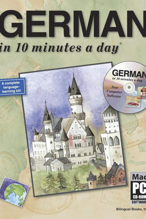 GERMAN in 10 minutes a day® with CD-ROM