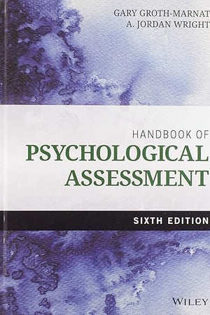 Handbook of Psychological Assessment