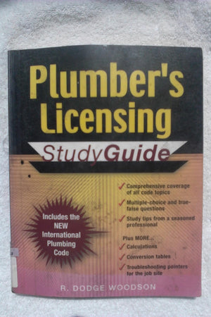 Plumber's Licensing Study Guide
