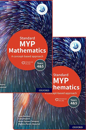 NEW MYP Mathematics 4 & 5 Standard: Print and Enhanced Online Course Book Pack (2020)