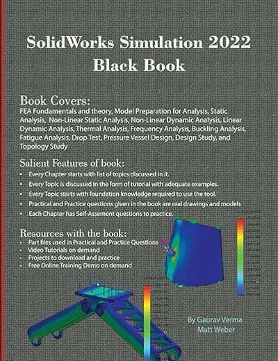 SolidWorks Simulation 2022 Black Book
