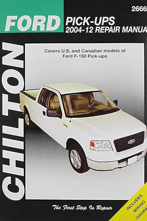 Chilton Total Car Care Ford Pick-Ups 2004-2012 Repair Manual (Chilton's Total Car Care Repair Manual)