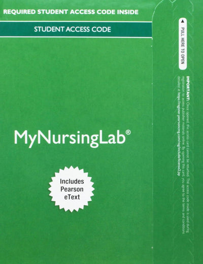 MyLab Nursing with Pearson eText -- Access Card -- for Kozier & Erb's Fundamentals of Nursing (My Nursing Lab)
