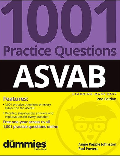 ASVAB: 1001 Practice Questions For Dummies (+ Online Practice) (For Dummies (Career/Education))