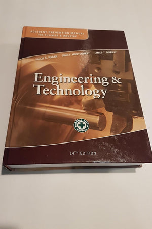 Accident Prevention Manual for Business & Industry: Engineering & Technology, 14th Edition