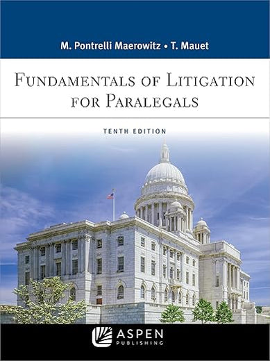 Fundamentals of Litigation for Paralegals
