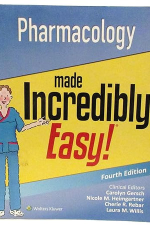 Pharmacology Made Incredibly Easy